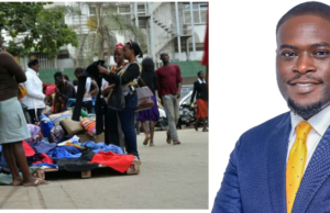 Nairobi governor bans vendors from selling their products outside shops, along the road in downtown Nairobi